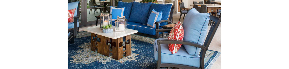  blue sofa